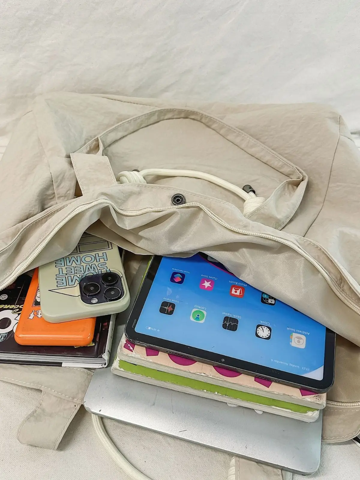 Yellow Velvet Travel Bag Large Capacity Waterproof - Image 10