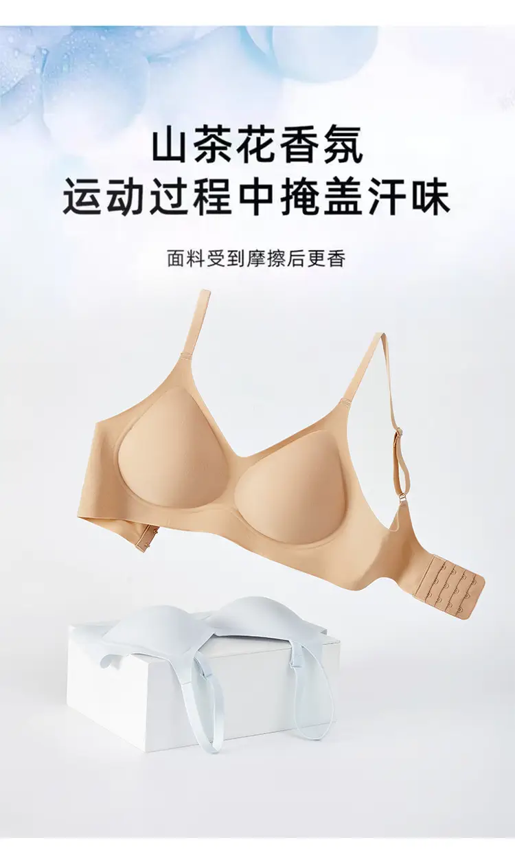 New Invisible Traceless Liquid Foundation Underwear for Women, Soft Support for Small Breasts, Push-Up Anti-Sagging Thin Bra, Ou Ruofeng — feature 6