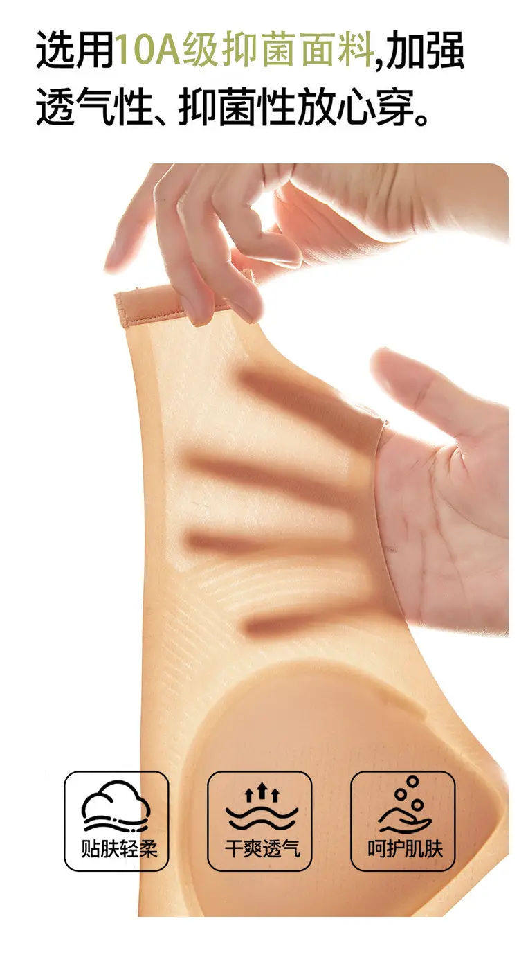 New Invisible Traceless Liquid Foundation Underwear for Women, Soft Support for Small Breasts, Push-Up Anti-Sagging Thin Bra, Ou Ruofeng — feature 7