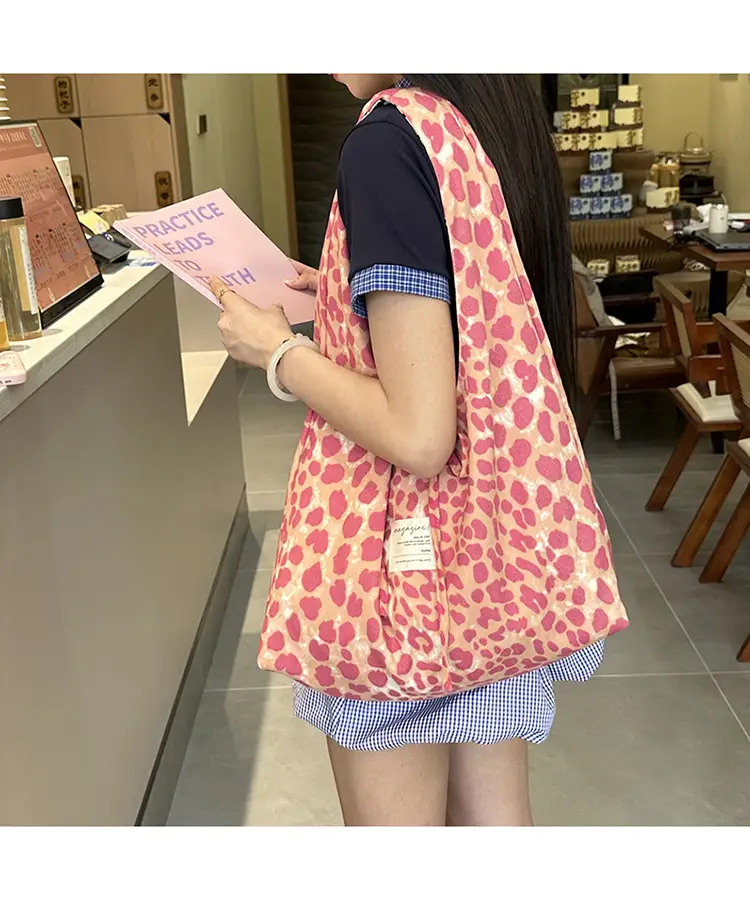 2025 Leopard Print College Student Commuting Bag Large Capacity Casual Shoulder Bag — feature 20