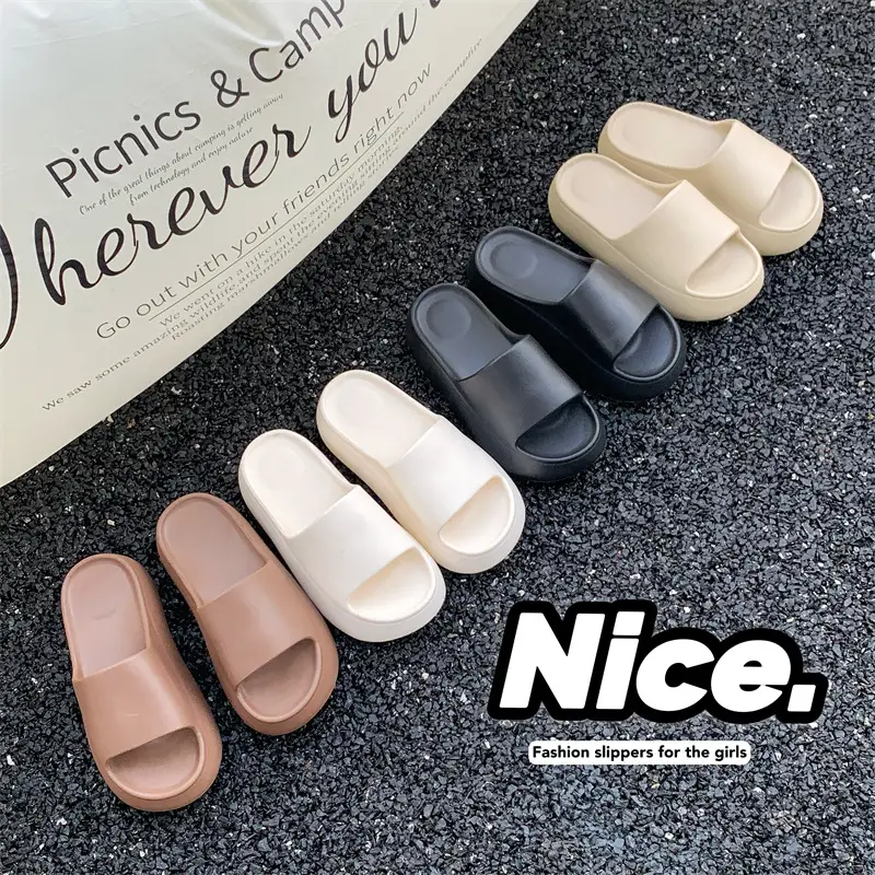 Slippers, Feminine, Good-Looking, Non-Slip, Soft-Soled, Trendyy, Lightweight, Non-Slip, Deodorant, Simple Eva Sandals That Can Be Worn Outside - Image 8