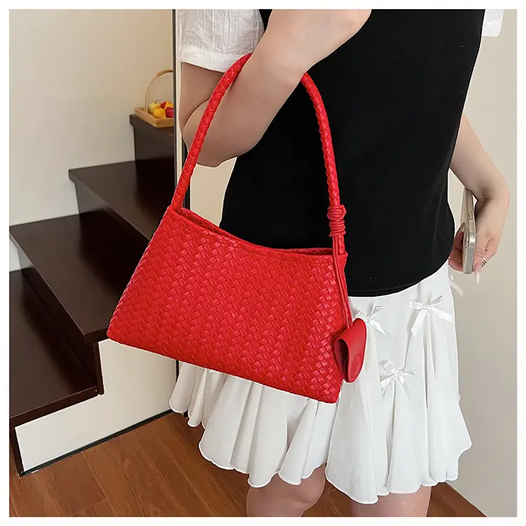 Black Woven Crossbody Bag for Women — feature 31