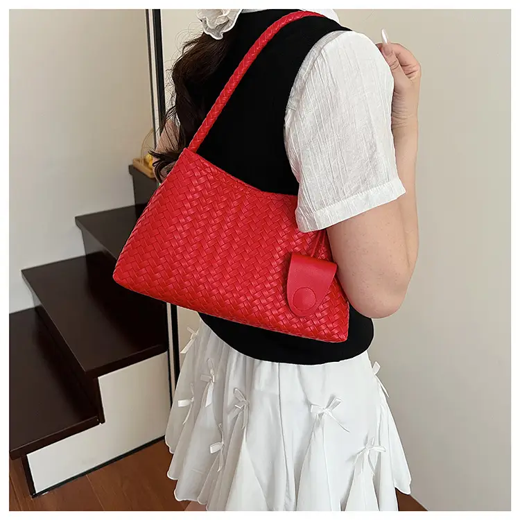 Black Woven Crossbody Bag for Women — feature 33