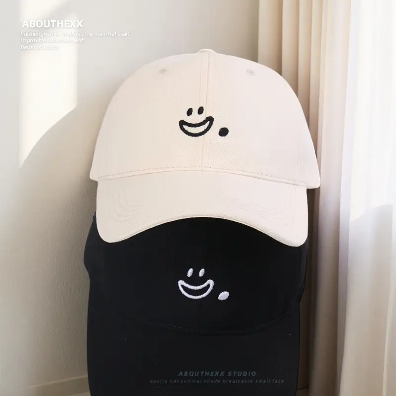 Spring Smiley Face Baseball Cap Women Men - Image 4