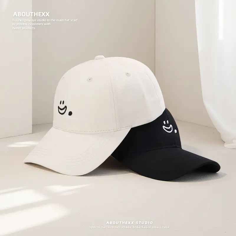 Spring Smiley Face Baseball Cap Women Men - Image 5