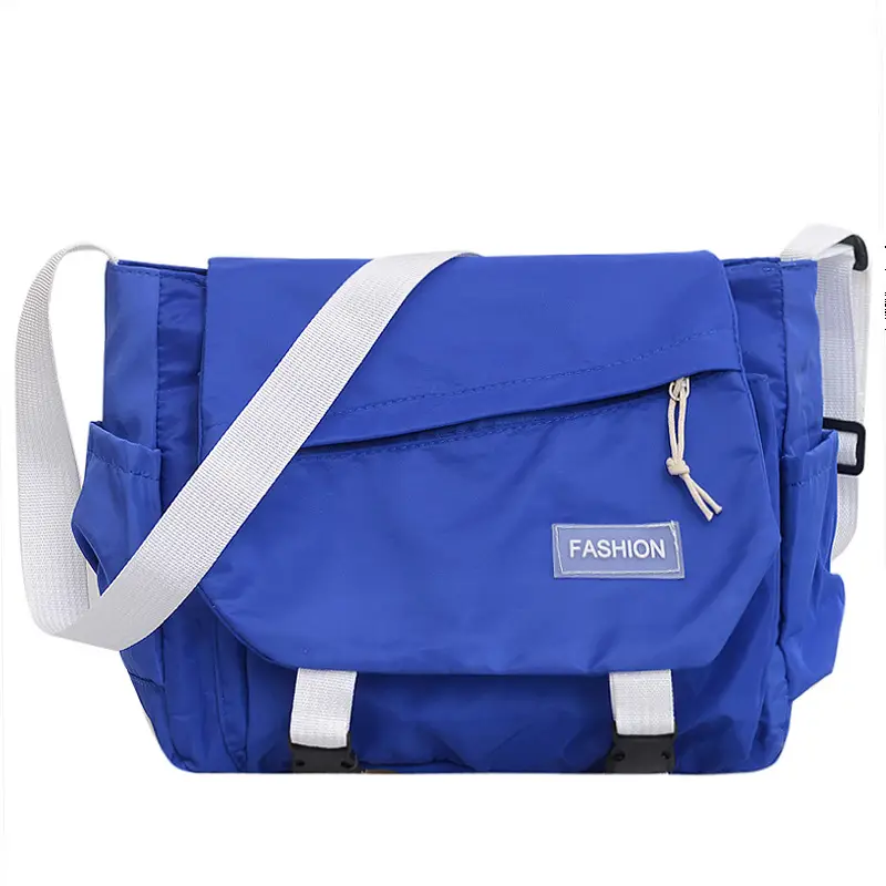Korean Style Blue Crossbody Bag for Women College Student — feature 25