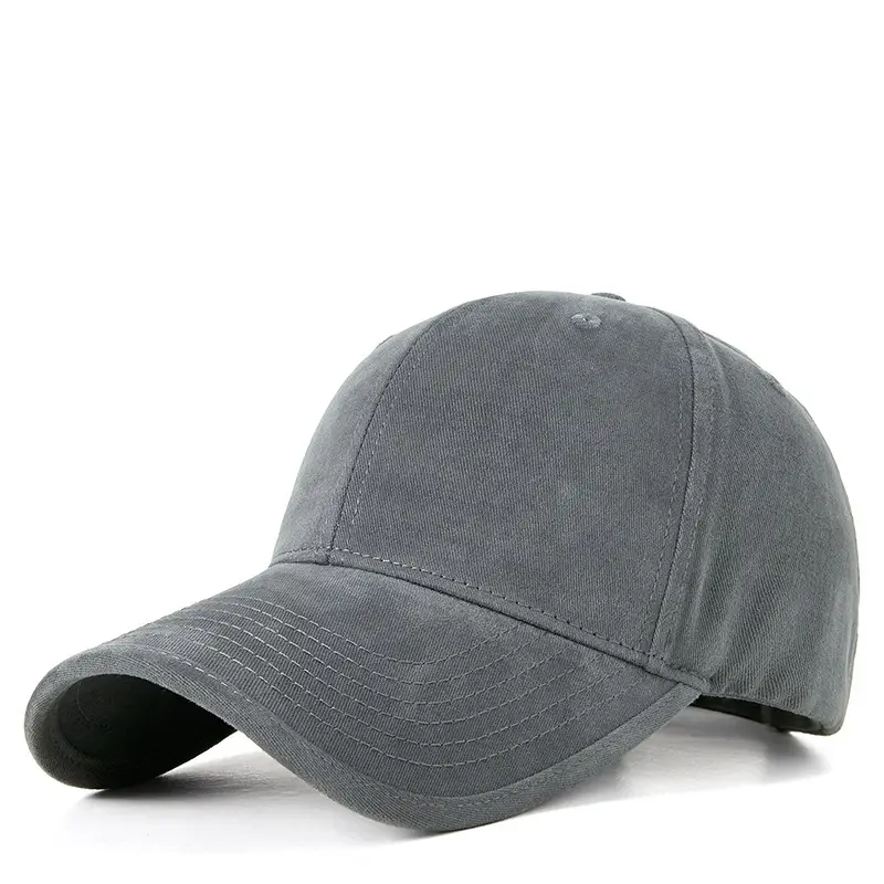 Large Brim Duckbill Cap Brown Baseball - Image 5