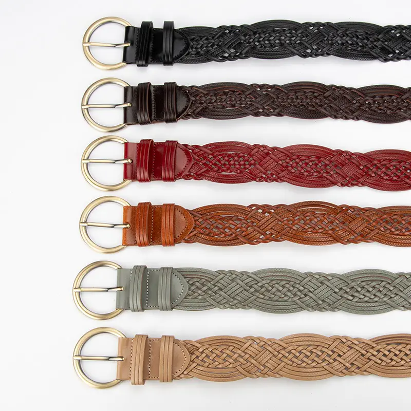Vintage Korean Pin Buckle Belt for Women - Image 7
