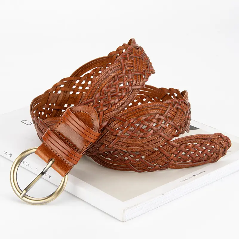 Vintage Korean Pin Buckle Belt for Women - Image 8