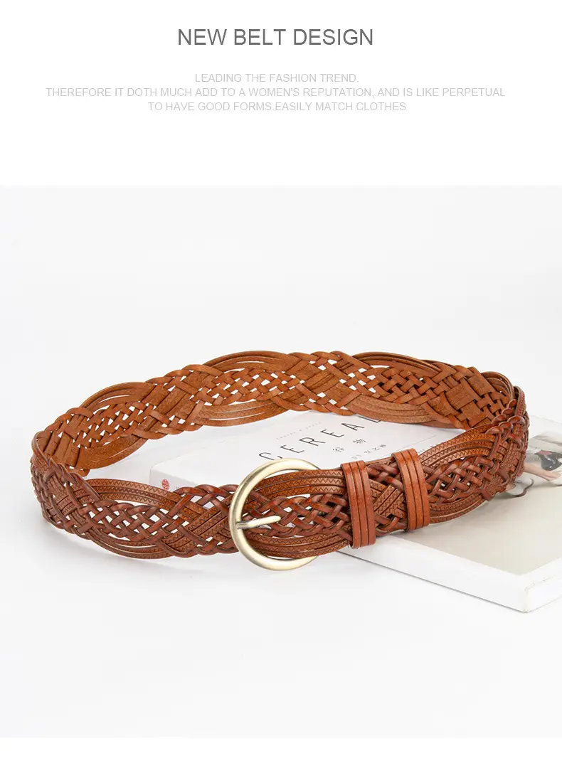 Vintage Korean Pin Buckle Belt for Women — feature 11