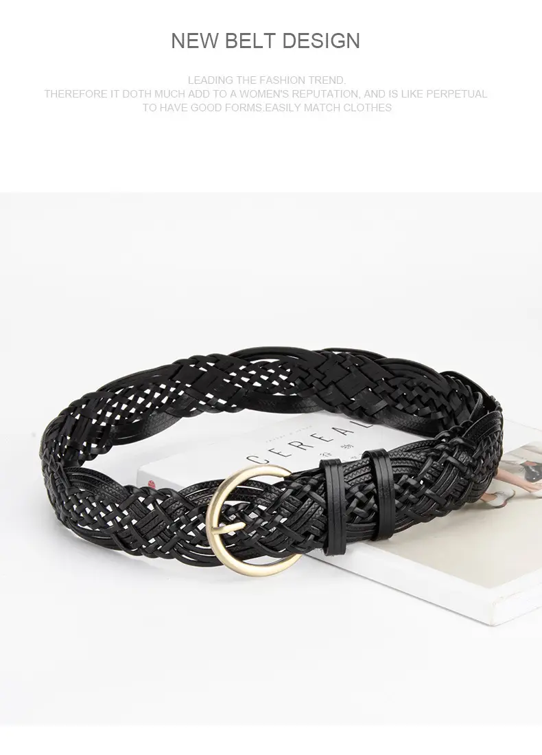 Vintage Korean Pin Buckle Belt for Women — feature 12