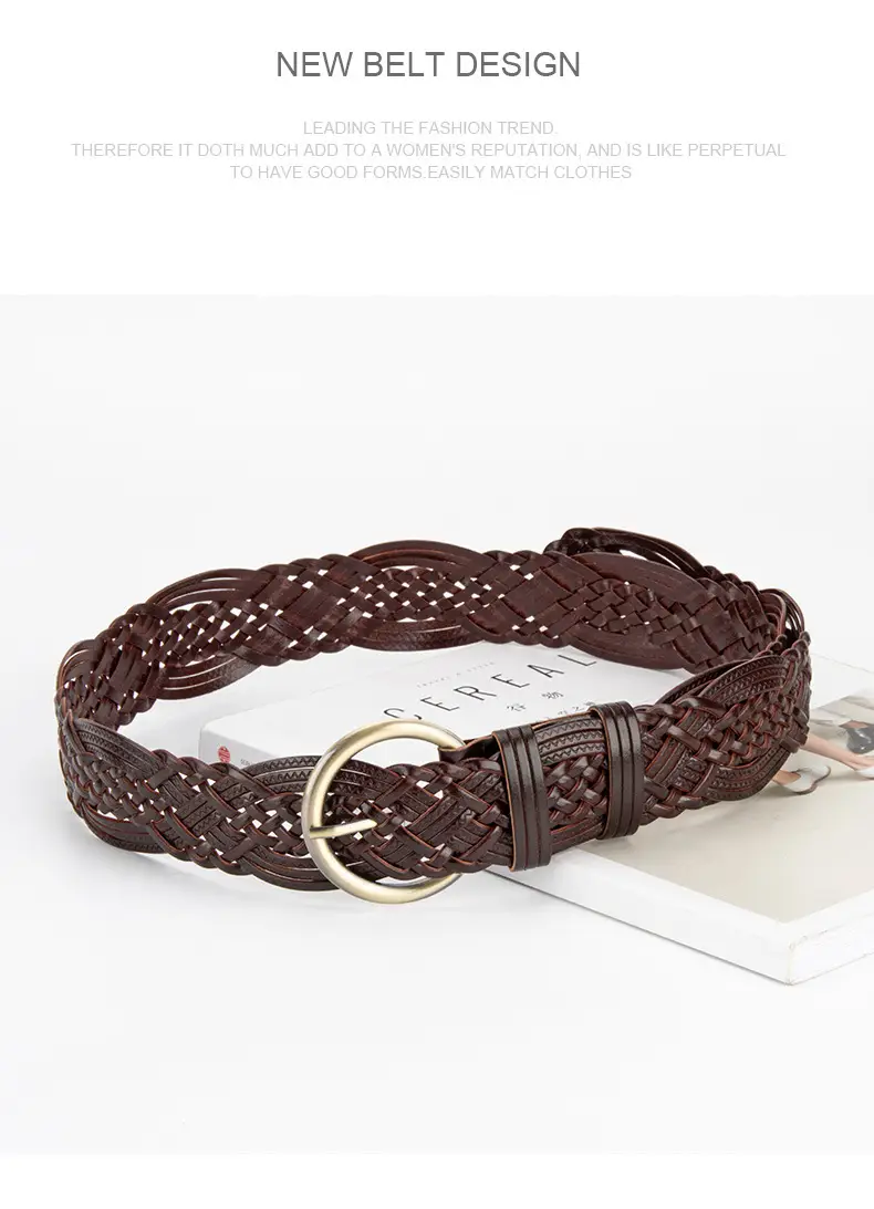 Vintage Korean Pin Buckle Belt for Women — feature 13