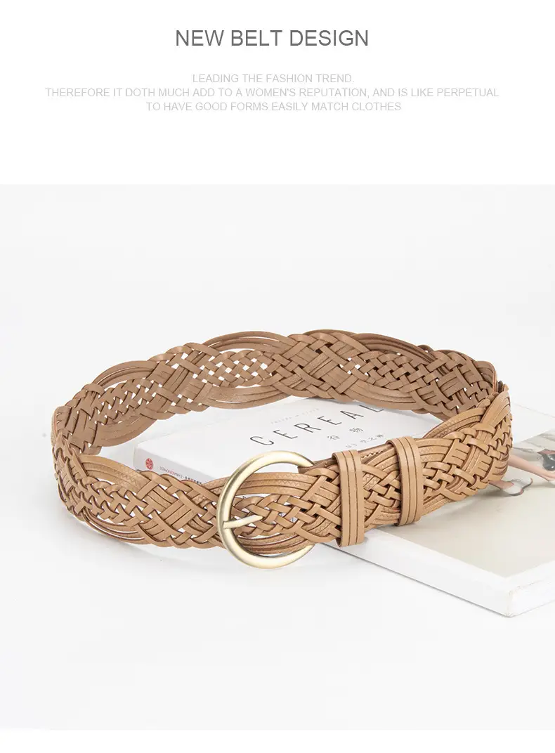 Vintage Korean Pin Buckle Belt for Women — feature 14