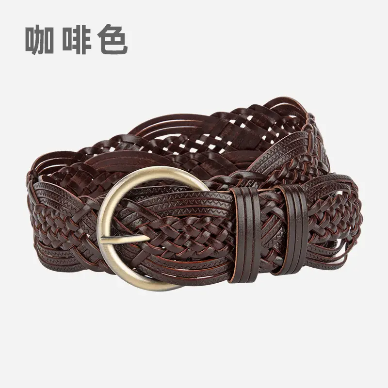 Vintage Korean Pin Buckle Belt for Women - Image 3