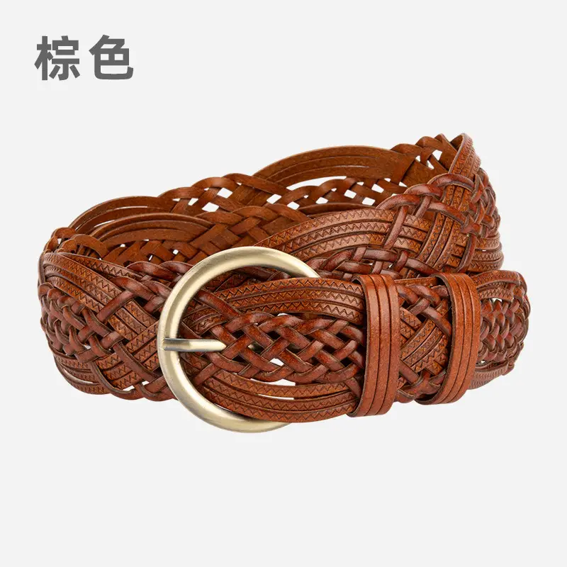 Vintage Korean Pin Buckle Belt for Women - Image 5