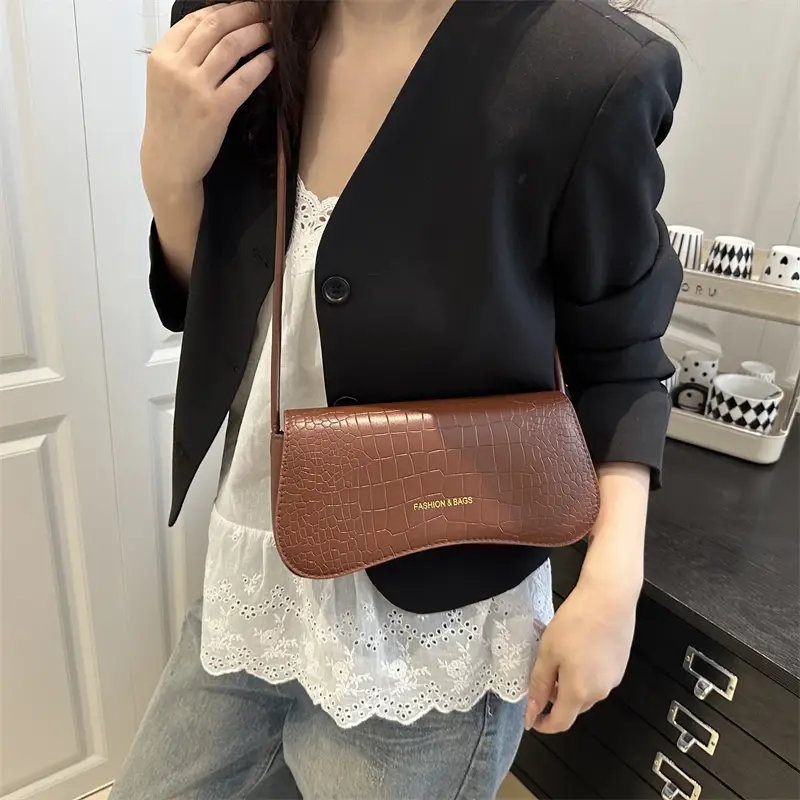 White Quilted Shoulder Bag for Women 2025 Summer - Image 8