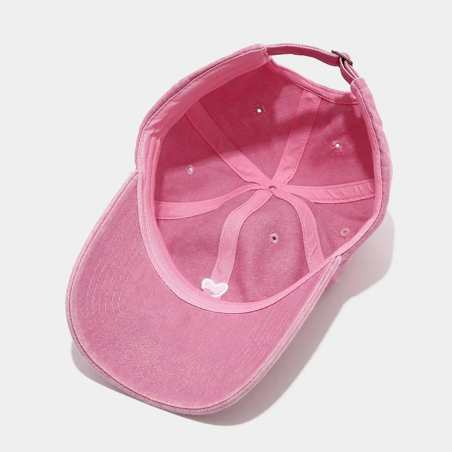 American Retro Distressed Heart Cap Couple 4Pc — feature 11