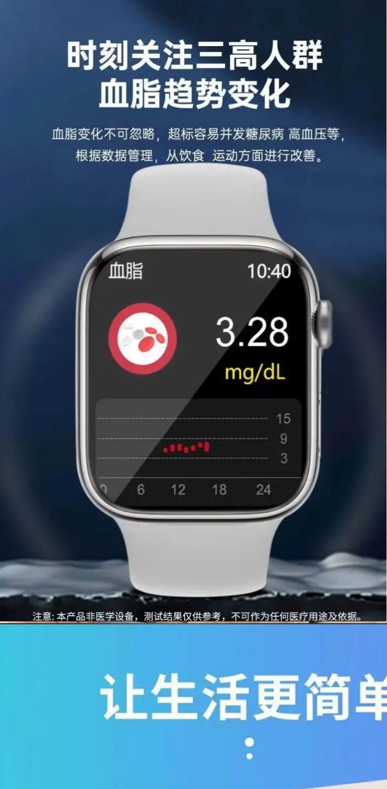 Smart Health Watch for Elderly with Blood Sugar, BP, Heart Rate & More — feature 5