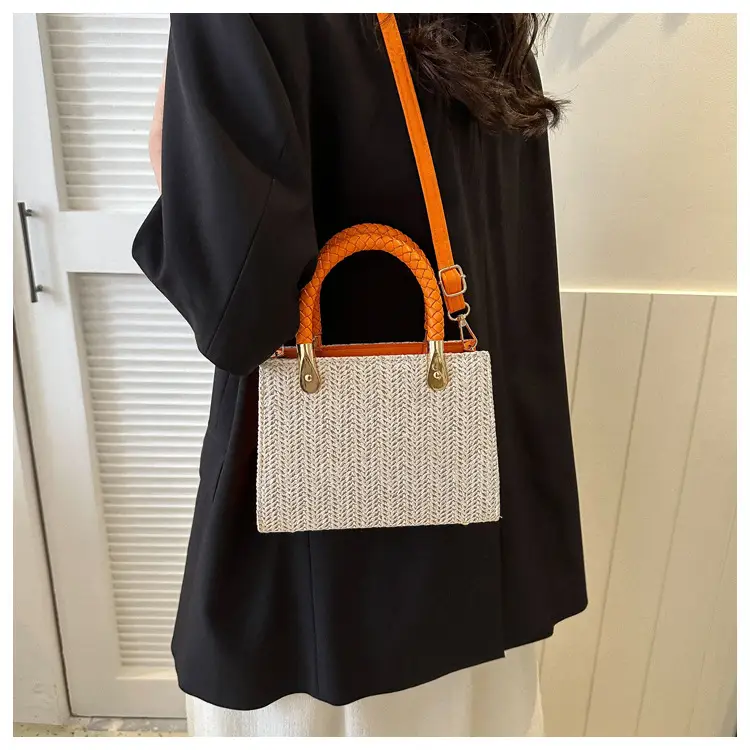 2023 Women's Woven Crossbody Bag Set Multi Color — feature 11
