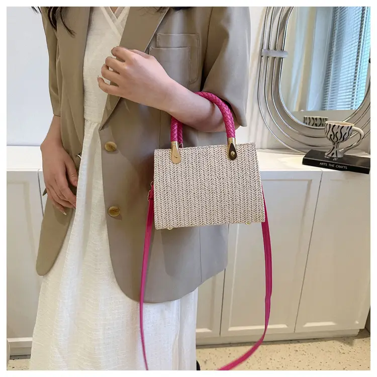 2023 Women's Woven Crossbody Bag Set Multi Color — feature 14