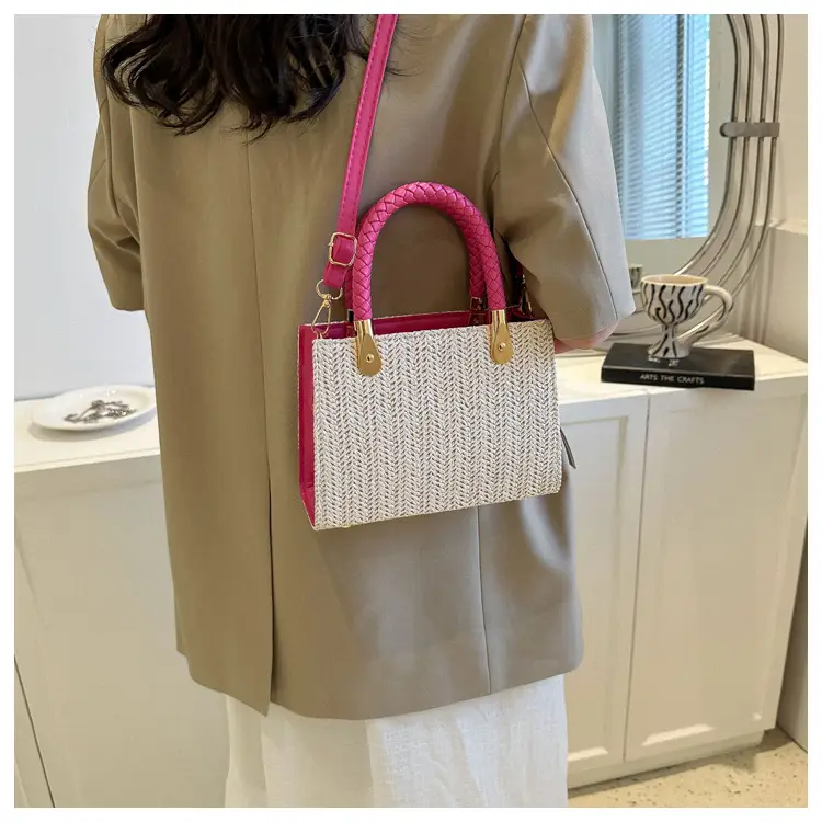 2023 Women's Woven Crossbody Bag Set Multi Color — feature 15