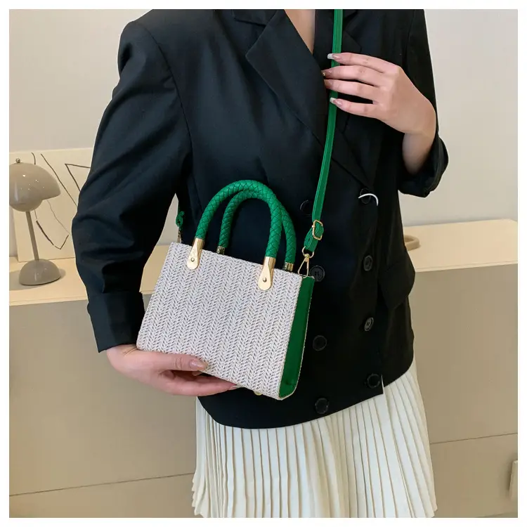 2023 Women's Woven Crossbody Bag Set Multi Color — feature 17