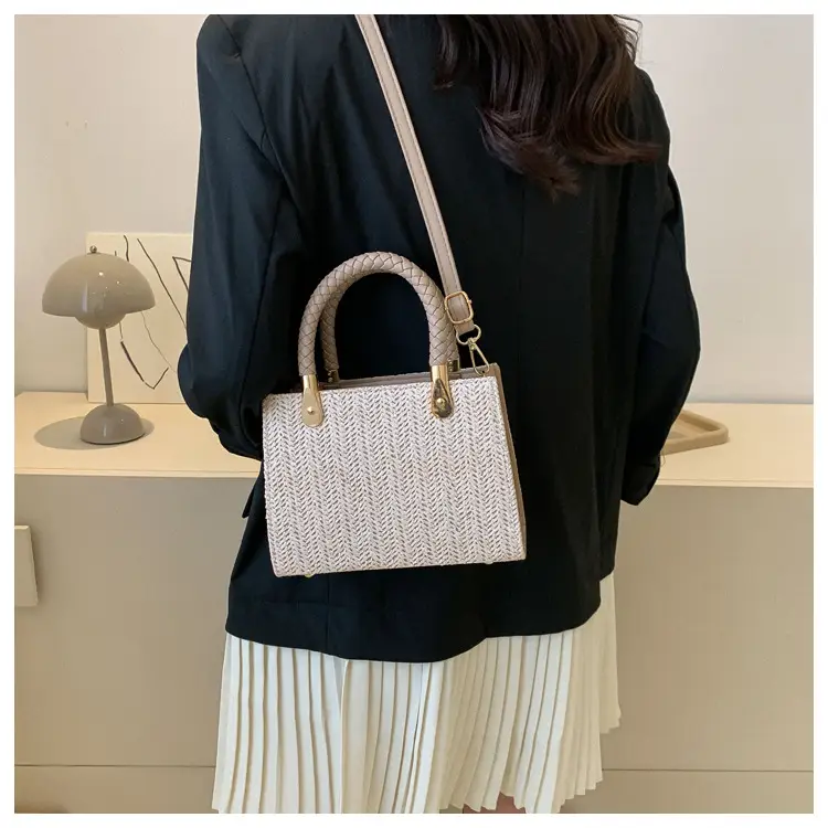 2023 Women's Woven Crossbody Bag Set Multi Color — feature 18