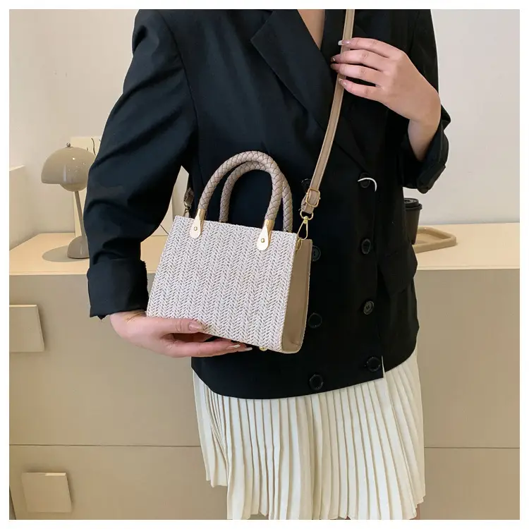 2023 Women's Woven Crossbody Bag Set Multi Color — feature 19
