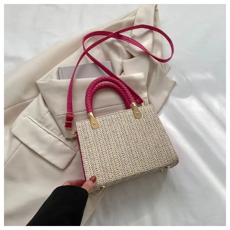 2023 Women's Woven Crossbody Bag Set Multi Color — feature 21