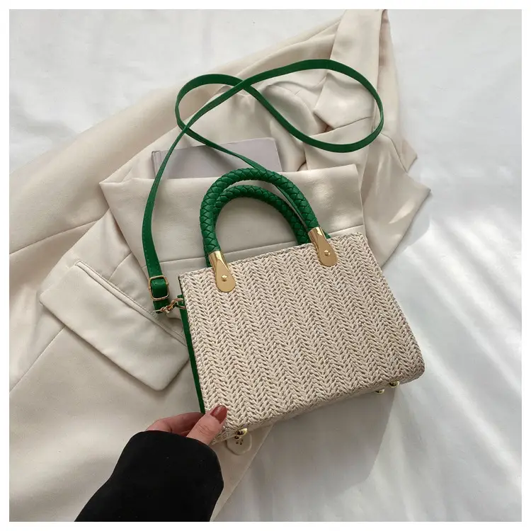 2023 Women's Woven Crossbody Bag Set Multi Color — feature 25