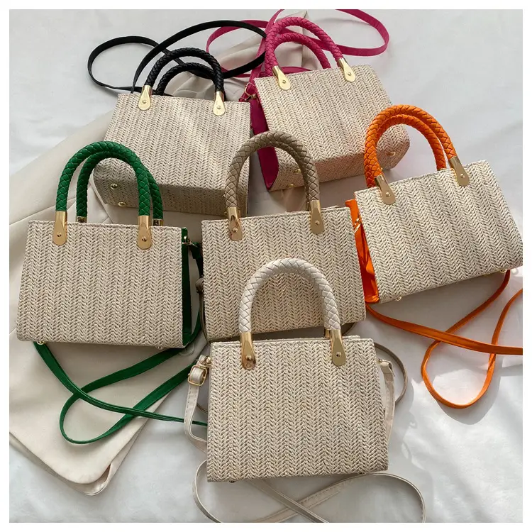 2023 Women's Woven Crossbody Bag Set Multi Color — feature 26