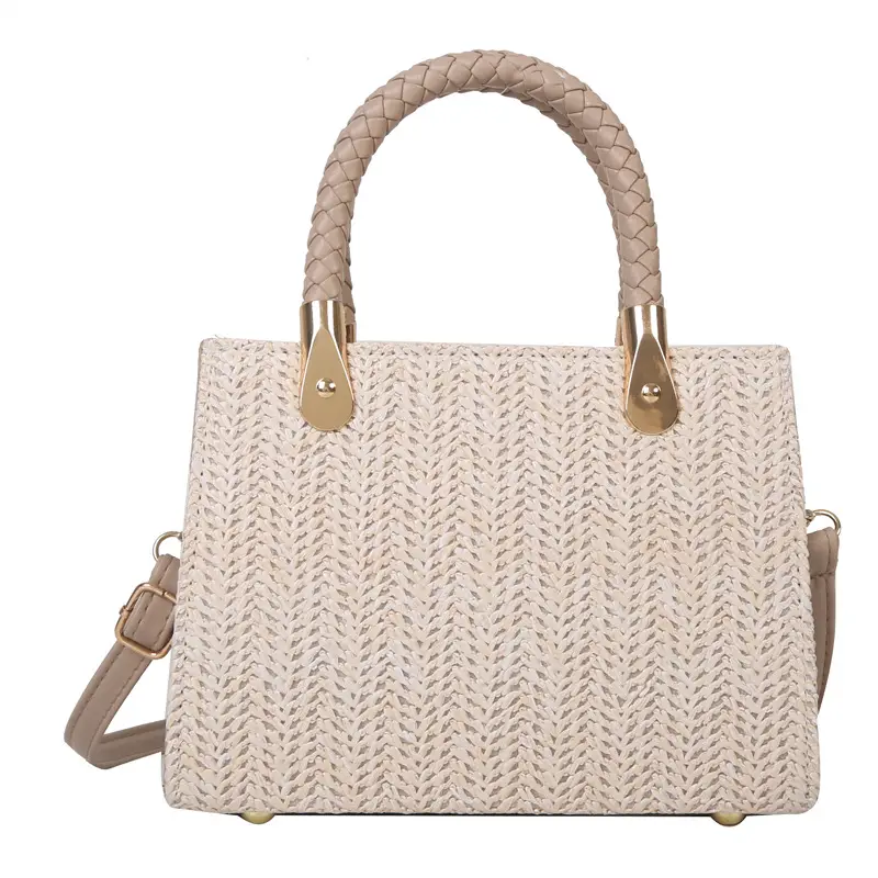 2023 Women's Woven Crossbody Bag Set Multi Color - Image 2