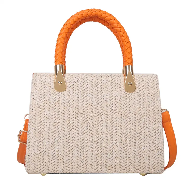 2023 Women's Woven Crossbody Bag Set Multi Color - Image 3