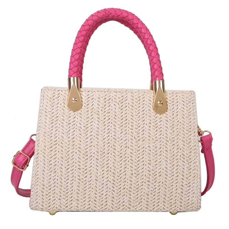 2023 Women's Woven Crossbody Bag Set Multi Color - Image 6