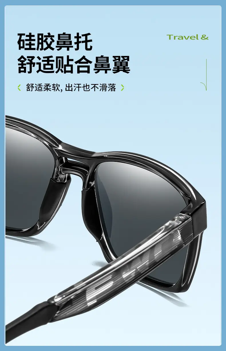 2025 Unisex Silicone Sunglasses with FWD Design — feature 6