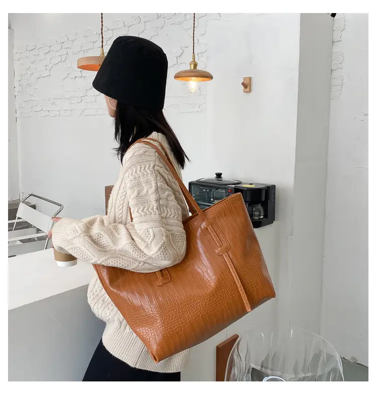 Women's Casual Textured Shoulder Bag 2023 New Trendy Fashion — feature 29
