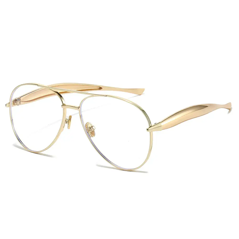 25 New Toad Sunglasses Metal Frame Rose Gold