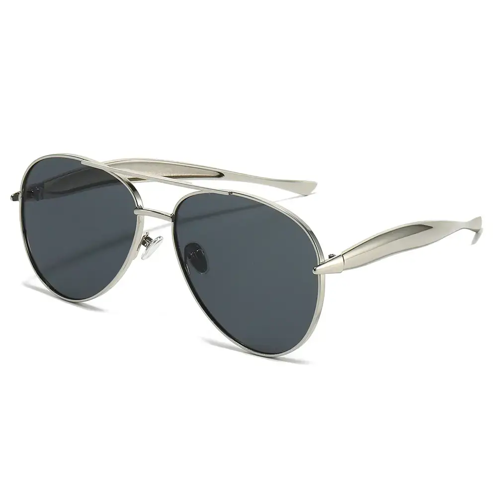 25 New Toad Sunglasses Metal Frame Rose Gold