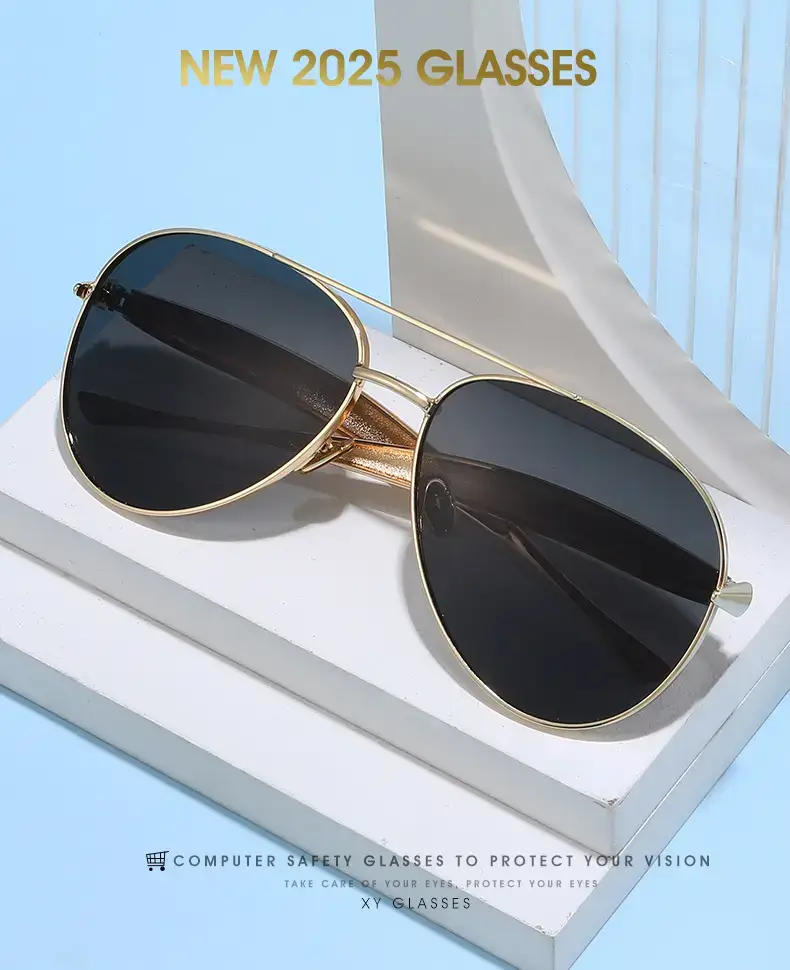 25 New Toad Sunglasses Metal Frame Rose Gold — feature 1
