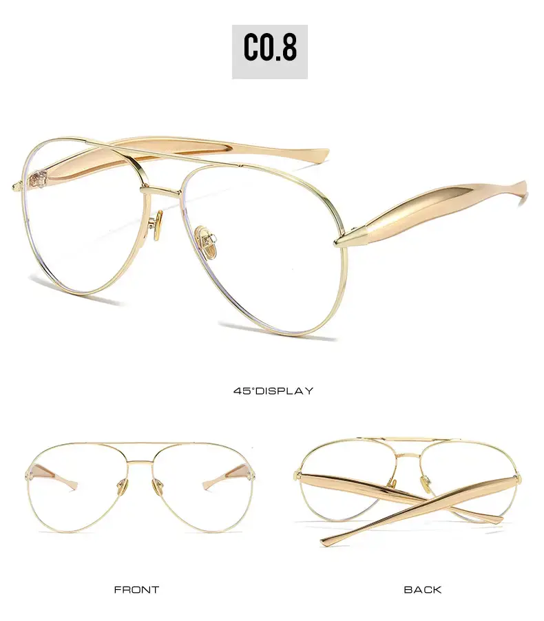 25 New Toad Sunglasses Metal Frame Rose Gold — feature 14