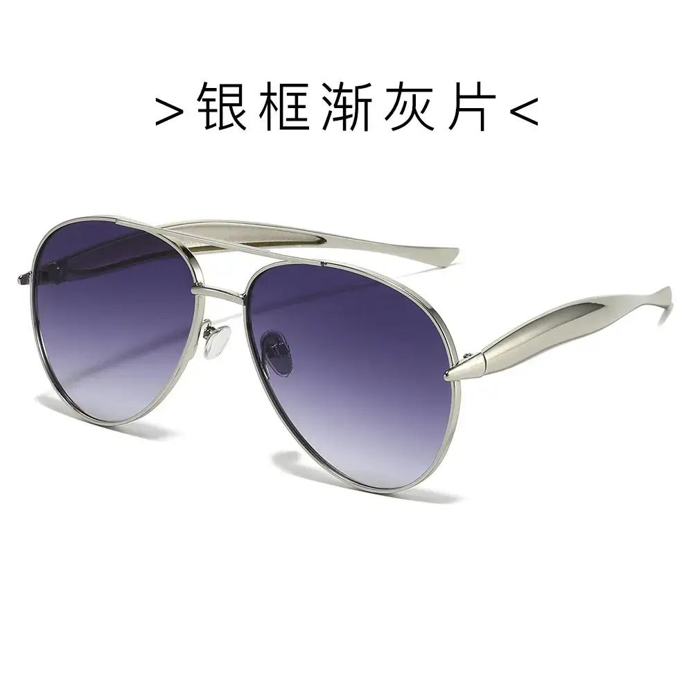 25 New Toad Sunglasses Metal Frame Rose Gold