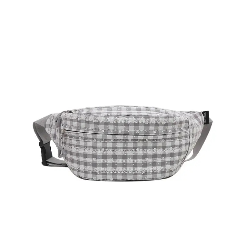 2025 Plaid Shoulder Bag Korean Style Casual Sports Crossbody - Image 6
