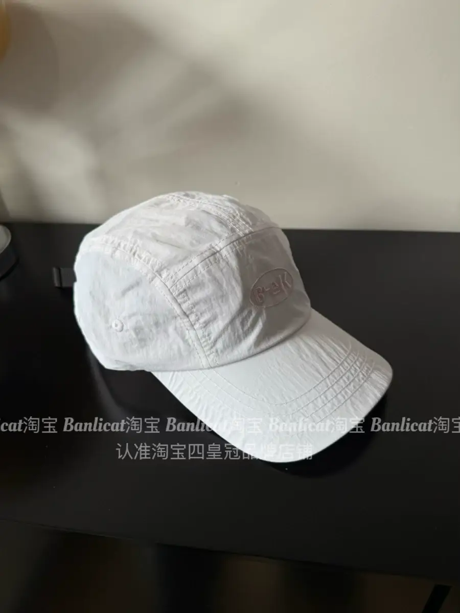Men Women Bank Logo Baseball Cap Red — feature 10