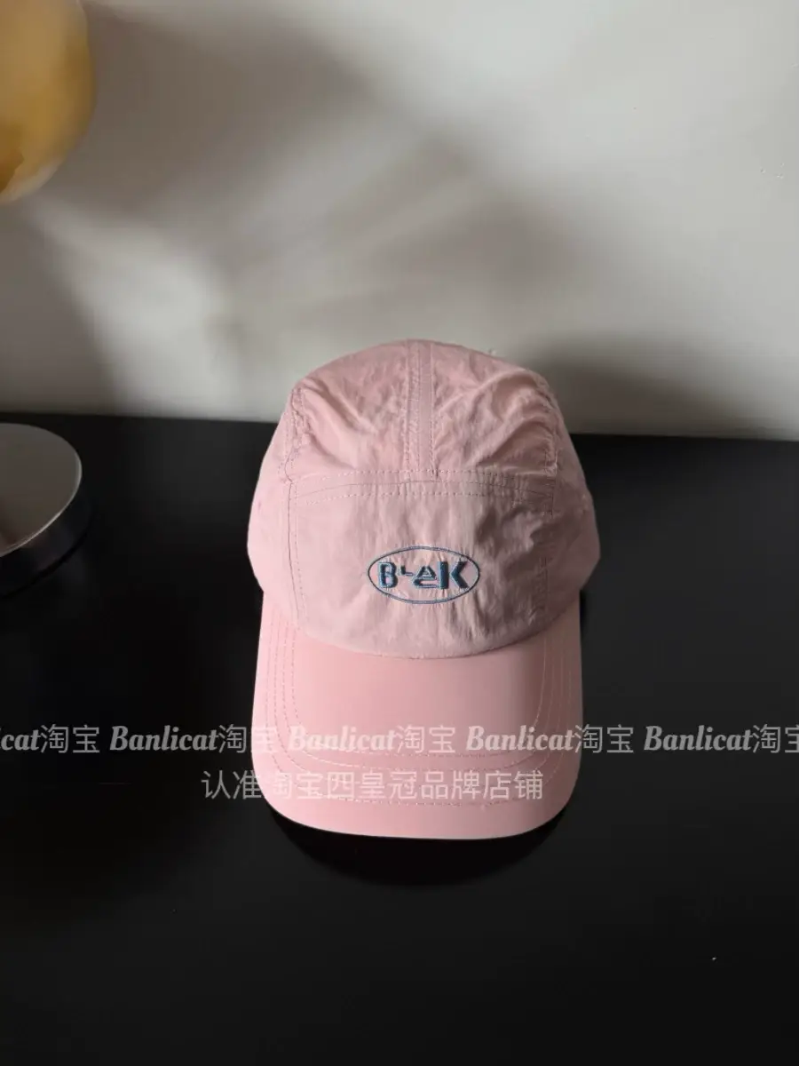 Men Women Bank Logo Baseball Cap Red — feature 12