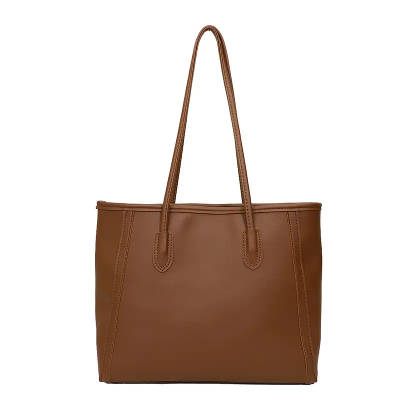 Korean Style Cream Shoulder Bag with Cute Charm - Image 15