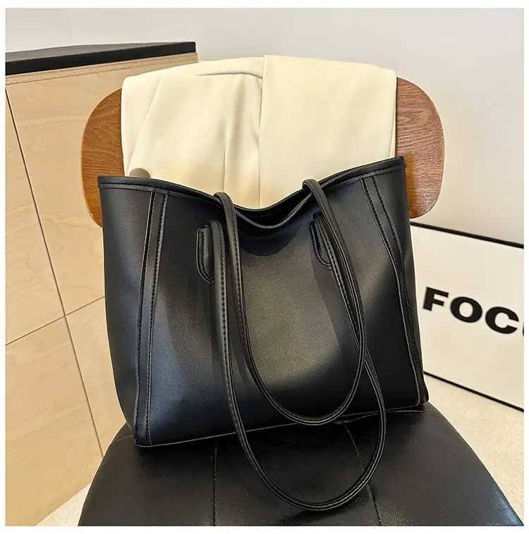 Korean Style Cream Shoulder Bag with Cute Charm — feature 15