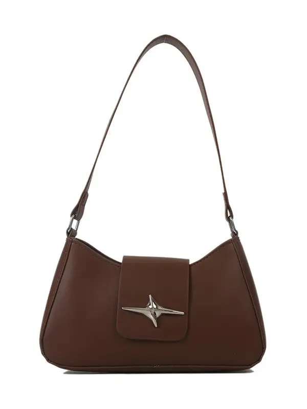 Brown Leather Armpit Bag for Women 2025 - Image 10