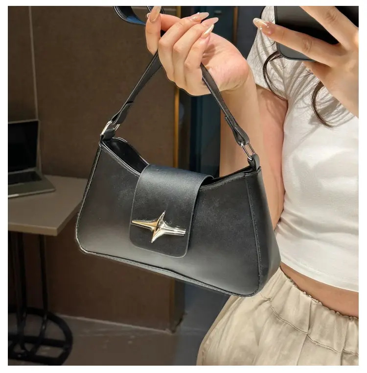 Brown Leather Armpit Bag for Women 2025 — feature 7