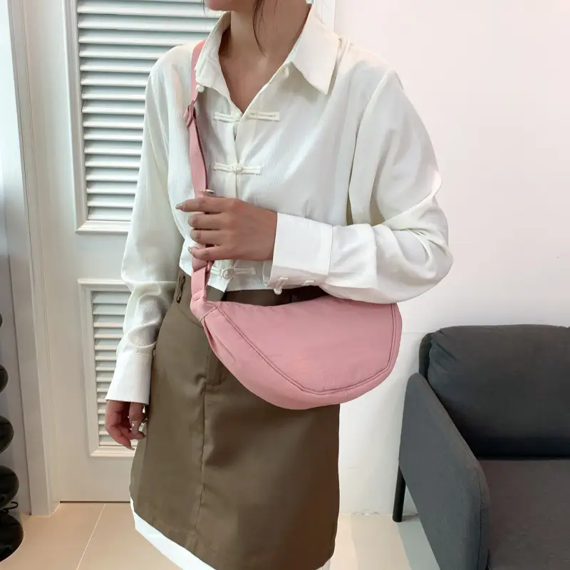 Nylon Crossbody Bag Women Lightweight Casual Shoulder Bag - Image 15