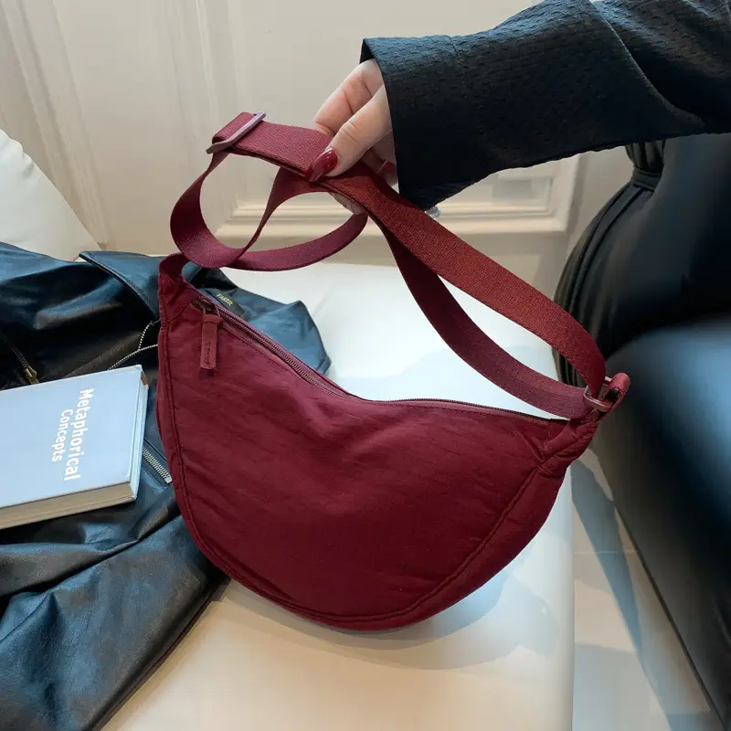 Nylon Crossbody Bag Women Lightweight Casual Shoulder Bag - Image 4